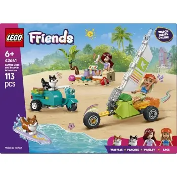 LEGO® Friends: SURFING DOGS AND SCOOTER ADVENTURE