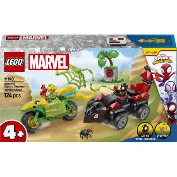 LEGO® Spidey: SPIN AND ELECTRO DINOSAUR VEHICLE CHASE