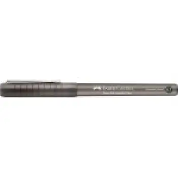 Faber-Castell Free Ink Needle Στυλό Rollerball 0.7mm Μαύρο με Μαύρο Μελάνι Fine