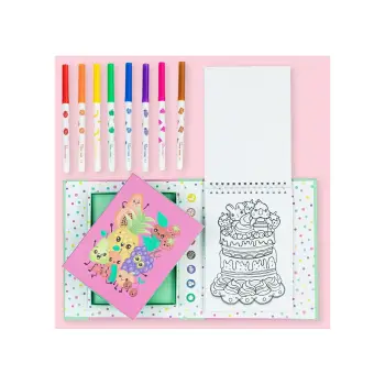 Σετ Δραστηριοτήτων – Colour By Numbers cented Fruity Cutie Tiger Tribe