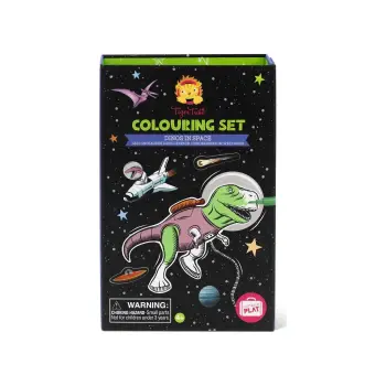 Σετ Δραστηριοτήτων – Colour By Numbers Dino In Space Tiger Tribe