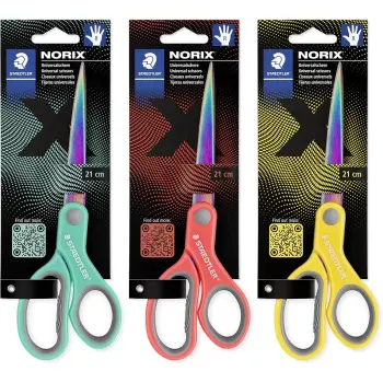 STAEDTLER STAEDTLER Norix Ψαλίδι Χειροτεχνίας 21Εκ. (Σε Καρτέλα) - 1 Τμχ 965 21X BK