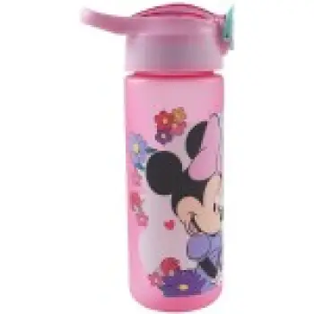 GIM Παγούρι Με Καλαμάκι 600ml Minnie (553-06217)