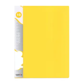 Σούπλ 10 θέσεων Α4 Ενισχυμένο Κίτρινο Typotrust
