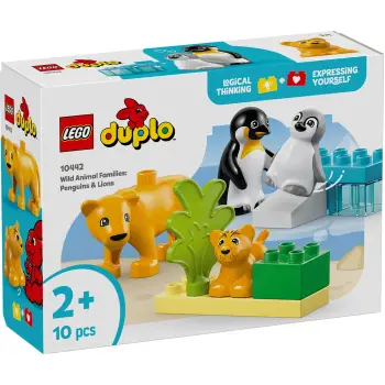 LEGO® DUPLO®: WILD ANIMAL FAMILIES: PENGUINS & LIONS