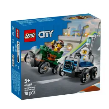 LEGO® City: AIRPLANE VS. HOSPITAL BED RACE CAR PACK