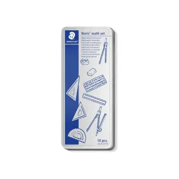 Σετ Μαθηματικών Οργάνων Staedtler 10 τεμάχια