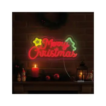 Φωτιστικό Neon-Effect LED It's A Sign - Merry Christmas
