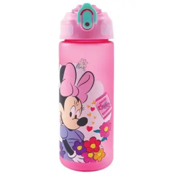 GIM Παγούρι Με Καλαμάκι 600ml Minnie (553-06217)