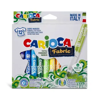 CARIOCA ΜΑΡΚΑΔΟΡΟΙ ΓΙΑ ΥΦΑΣΜΑ (12 ΧΡ)