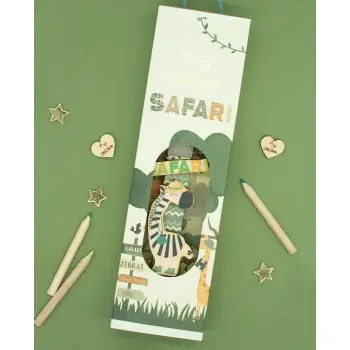 Life Likes Λαμπάδα Σαφαρι με Ζωάκια σε Κουτί