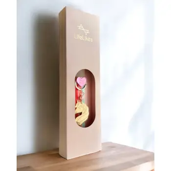 Λαμπάδα Μονόκερος Μπρελοκ Ροζ Κουτί