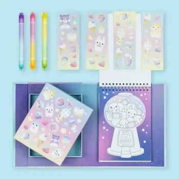ΣΕΤ ΔΡΑΣΤΗΡΙΟΤΗΤΩΝ PASTEL COLOURING SET KAWAII CAFE