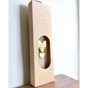 LIFE LIKES ΛΑΜΠΑΔΑ BEAUTIFUL HEART ΜΕ ΣΚΟΥΛΑΡΙΚΙΑ ΧΡΥΣΑ ΣΕ ΚΟΥΤΙ