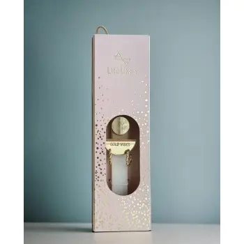 LIFE LIKES ΛΑΜΠΑΔΑ GOLD VIBES ΜΕ ΣΚΟΥΛΑΡΙΚΙΑ ΧΡΥΣΑ ΣΕ ΚΟΥΤΙ
