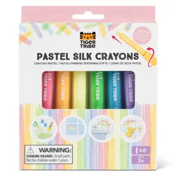 6 Pastel Κηρομπογίες