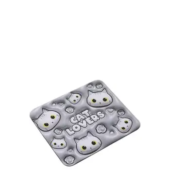 MOUSE PAD i-TOTAL XL2552D WHITE CAT 3D 24x20