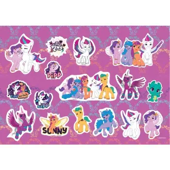 ΜΠΛΟΚ ΖΩΓΡΑΦ MY LITTLE PONY 23X33 40ΦΥΛ  ΑΥΤΟΚ-ΣΤΕΝΣΙΛ- 2ΣΕΛ ΧΡ  2ΣΧ