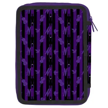 Σχολική Κασετίνα Διπλή Γεμάτη Wednesday Hand Must