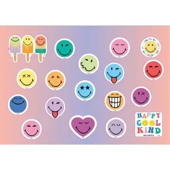 ΜΠΛΟΚ ΖΩΓΡΑΦ SMILEY 23X33 40ΦΥΛ  ΑΥΤΟΚ-ΣΤΕΝΣΙΛ- 2ΣΕΛ ΧΡ  2ΣΧ.