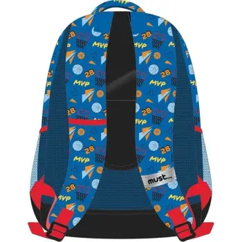 Σχολική Τσάντα Πλάτης Δημοτικού Disney Mickey Mouse Never Give Up Must 3 Θήκες