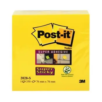 ΚΥΒΟΣ 3Μ 2028 S 76x76 ΚΙΤΡΙΝΟΣ SUPER STICKY (350φ)