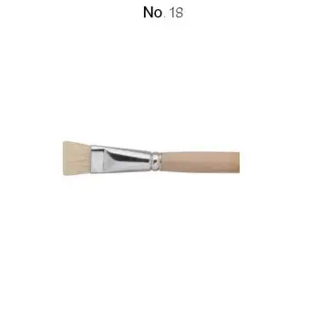 Groovy Πινέλο Ζωγραφικής Πλακέ 22εκ. No18