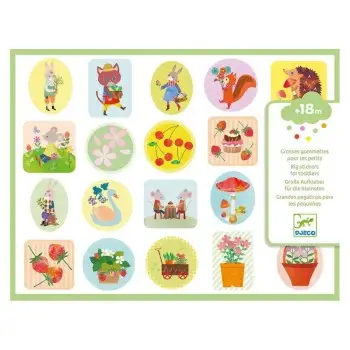 DJECO ΑΥΤΟΚΟΛΛΗΤΑ ΖΩΑΚΙΑ