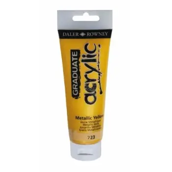 ΑΚΡΥΛΙΚΟ ΧΡΩΜΑ DALER ROWNEY METALLIC YELLOW 723