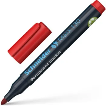 ΑΝΕΞΙΤΗΛΟΣ ΜΑΡΚΑΔΟΡΟΣ SCHNEIDER ΜΑΧΧ 130, 1-3mm, ΚΟΚΚΙΝΟ