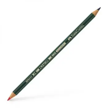 ΜΟΛΥΒΙ ΚΟΠΙΑΣ FABER-CASTELL ΜΠΛΕ-ΚΟΚΚΙΝΟ 9608