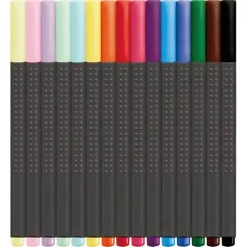 ΜΑΡΚΑΔΟΡΟΙ 15 ΤΕΜΑΧΙΑ GRIP FINE PEN ΣΕ ΜΕΤΑΛΛΙΚΗ ΚΑΣΕΤΙΝΑ ΑΝΑΨΥΚΤΙΚΟ