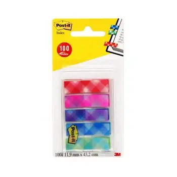 ΣΕΛΙΔΟΔΕΙΚΤΕΣ POST-IT 5/ΧΡΩΜ. 11.9X43.2MM