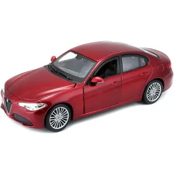 ΜΕΤΑΛΛΙΚΟ ΑΥΤΟΚΙΝΗΤΟ BURAGO 1/24 ALFA ROMEO GIULIA RED
