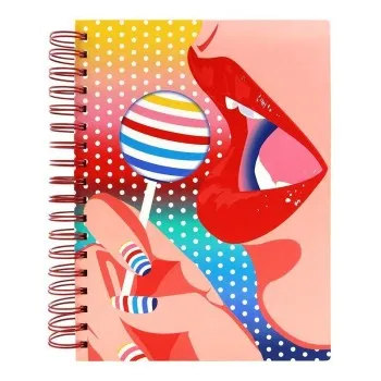 ΤΕΤΡΑΔΙΟ ΣΠΙΡΑΛ LOLLIPOP FIRST CLASS LOUNGE 24Χ18cm