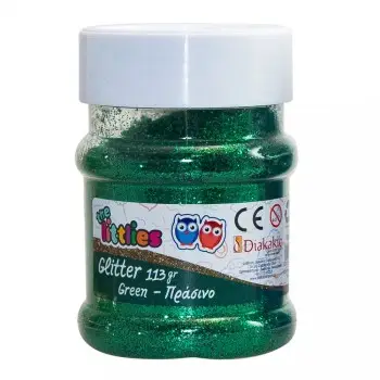 GLITTER ΠΟΥΔΡΑ ΠΡΑΣΙΝΟ