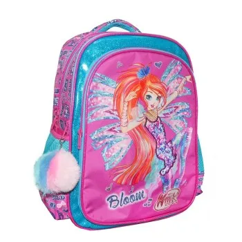 Τσάντα Πλάτης 3 Θήκες Winx
