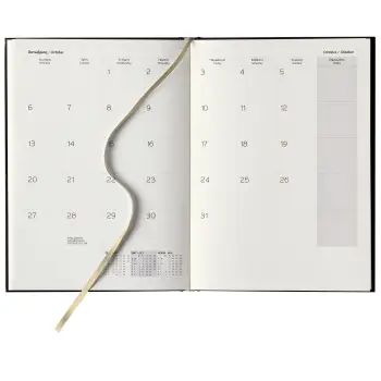 ΗΜΕΡΟΛΟΓΙΟ ΕΒΔΟΜΑΔΙΑΙΟ 2025 Paros Classic Μπλε/Ασημί 19.7x26.5cm