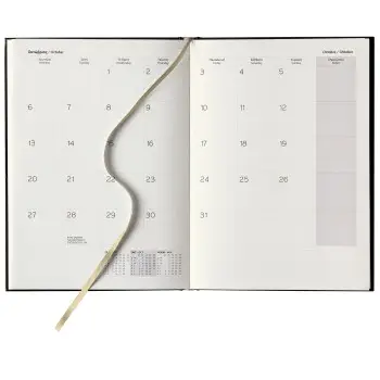 ΗΜΕΡΟΛΟΓΙΟ ΕΒΔΟΜΑΔΙΑΙΟ 2025 Winner Metal Γκρι L 17.2x24cm