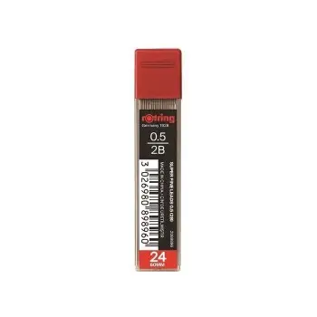 ROTRING ΜΥΤΕΣ SUPER FINE 0.5MM 2B 24τμχ.