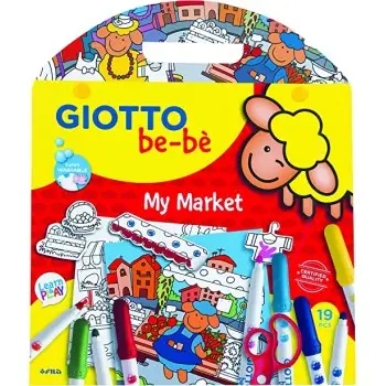 ΣΕΤ ΖΩΓΡΑΦΙΚΗΣ GIOTTO BE-BE MY MARKET