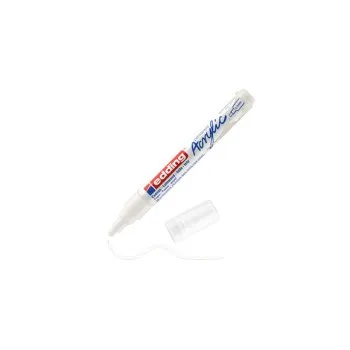 EDDING 5100 ΑΚΡΥΛΙΚΟΣ ΜΑΡΚΑΔΟΡΟΣ 2-3ΜM WHITE