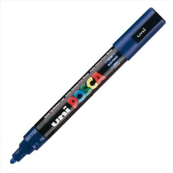 ΜΑΡΚΑΔΟΡΟΣ UNI POSCA PC-5M/5D MEDIUM BLUE