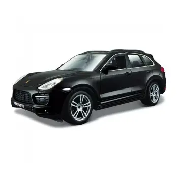 ΜΕΤΑΛΛΙΚΟ ΑΥΤΟΚΙΝΗΤΟ BURAGO 1/24 PLUS PORSCHE CAYENNE TURBO BLACK 18-21056