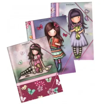 ΦΑΚΕΛΟΣ ΜΕ ΛΑΣΤΙΧΟ 25X35CM SANTORO GORJUSS 22710 ΣΕ 3