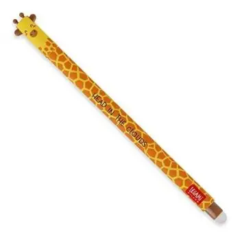 ΣΤΥΛΟ GEL ΜΕ ΓΟΜΑ LEGAMI GIRAFFE (ΚΑΜΗΛΟΠΑΡΔΑΛΗ) - BLACK INK (ΜΑΥΡΟ ΜΕΛΑΝΙ) 0.7mm
