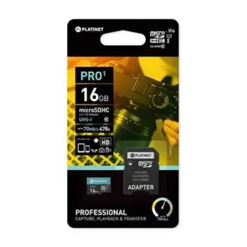 PLATINET MICRO SD CARD 16GB ADAPTOR