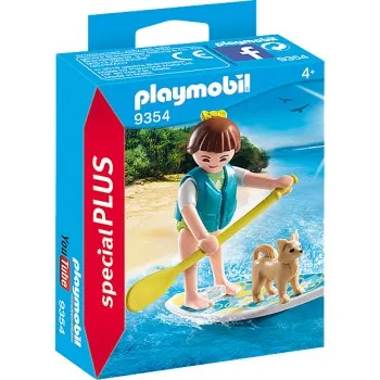PLAYMOBIL ΚΟΡΙΤΣΙ ΜΕ ΣΑΝΙΔΑ SUP 9354