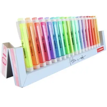 STABILO ΜΑΡΚΑΔΟΡΟΣ ΥΠΟΓΡΑΜΜΙΣΗΣ SWING DESKSET 18 ΤΕΜ. 275 18-01