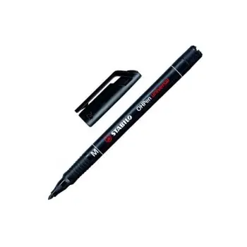 ΜΑΡΚΑΔΟΡΟΣ STABILO ΔΙΑΦΑΝΕΙΩΝ 1.0mm ΜΑΥΡΟΣ M